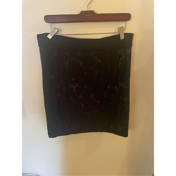 Armani Exchange Black Skirt (SZ L) - Picture 1 of 3